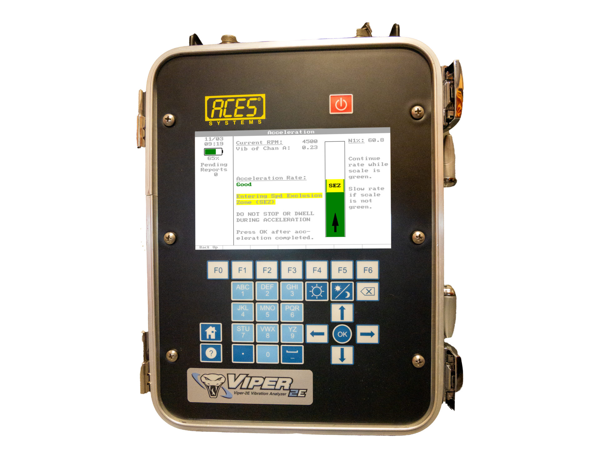 Viper 2E Vibration Analyzer & Balancer ACES Systems